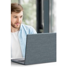 Özssay Macbook Pro 13 2020 Macbook Kumaş Kapak - Gri