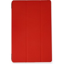 Özssay iPad 4 9.7 Kılıf Tablet Smart Kılıf - Kırmızı