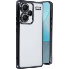 Özssay Redmi Note 13 Pro Plus Kılıf Razer Lensli Silikon - Siyah