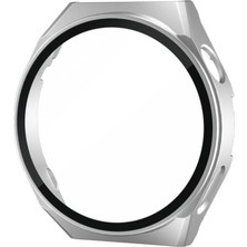Özssay Watch Gt2 46MM Dota Camlı Kasa Ekran Koruyucu - Gümüş
