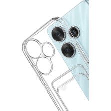 Özssay Redmi 13 4g Kılıf Kart Şeffaf Silikon - Şeffaf