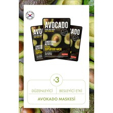 Dermal It's Real Super Gıda Maskesi Avokado 25GR 3'lü Set