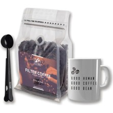 Vestron Kahve Keyfi Ofis Seti Etna House Blend Filtre Kahve Roast %100 Arabica 1000G | Kaşık ve Kupa