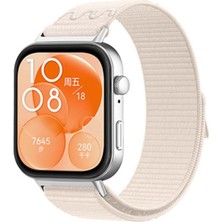 MobaxAksesuar Huawei Watch Fit 5/ Fit 5 Pro/ Fit 4/ Fit 4 Pro/ Fit 3 Kordon Çırt Çırt Naylon Band 77