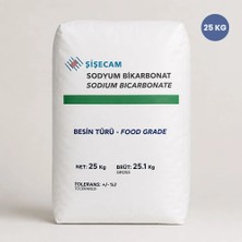 Sodyum Birkarbonat (Şişecam) Ingiliz Karbonatı Gıda Tipi 25 kg