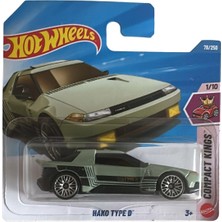 Hot Wheels Hako Type D Metal Gövde ile Detaylı Tasarım 1/10 Ölçekli Koleksiyonluk Model