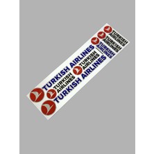 Oto Süslen Turkish Airlines Sticker 0027