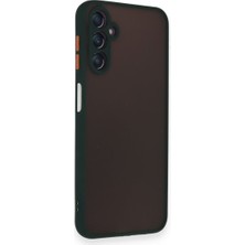 Özssay Galaxy A15 4g Kılıf Montreal Silikon Kapak - Yeşil