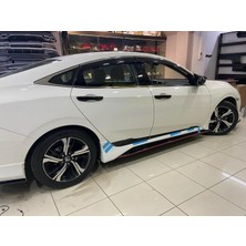 Tuning Vadisi Honda Civic Fc5 Mugen Yan Marşpiyel (Plastik) 2016-2021 Boyasız