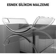 Özssay Galaxy T737 Tab S7 Fe 12.4 Kılıf Anti Shock Tablet Silikon - Şeffaf