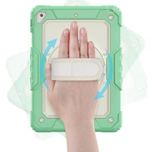 Özssay iPad 5 Air 9.7 Kılıf Strap New Tablet Kapak - Yeşil