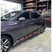 Tuning Vadisi Honda City 2022 Yan Ek Marşpiyel (Plastik) Boyasız