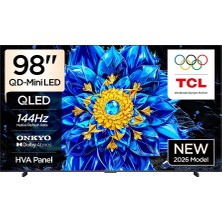 TCL 98P8L 98'' 248 Ekran Uydu Alıcılı 4K Ultra HD Google Smart QLED TV