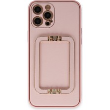 Özssay iPhone 12 Pro Kılıf Coco Elit Kapak - Pembe