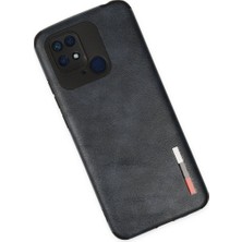 Özssay Redmi 10C Kılıf Loop Deri Silikon - Lacivert