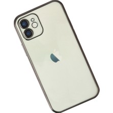 Özssay iPhone 11 Kılıf Razer Lensli Silikon - Siyah