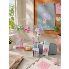 Munis Glitter / Simli Kırtasiye Seti / Glitter Kalem Kutusu, Hb Kalem, Silgi, Washi Bantlar, Kalemtraş