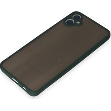 Özssay Galaxy A05 Kılıf Montreal Silikon Kapak - Yeşil