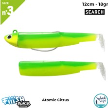 Fiiish Black Minnow BM120/3 BM3218 Combo Search 12CM 18GR Atomic Citrus