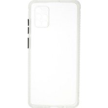 Özssay Galaxy A71 Kılıf Miami Şeffaf Silikon - Şeffaf