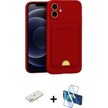 Pileli Store Pilelistore™ iPhone 11 Kılıf Vadi Çizgi Prime - Siyah 3D Antistatik Seramik Nano Ekran Koruyucu + Renkli Kamera Lens Koruma Cam - Sı