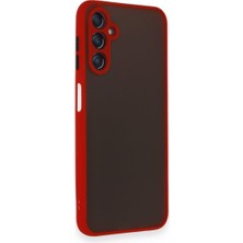 Özssay Galaxy A15 4g Kılıf Montreal Silikon Kapak - Kırmızı