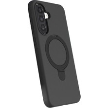 Özssay Galaxy A56 Regal Magsafe Standlı Kapak - Siyah