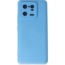 Özssay Mi 13 Pro Kılıf Nano Içi Kadife Silikon - Mavi