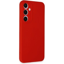 Özssay Galaxy S24 Fe Kılıf Nano Içi Kadife Silikon - Kırmızı