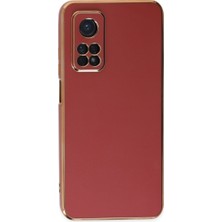 Özssay Mi 10T Kılıf Volet Silikon - Kırmızı