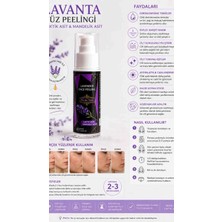 Mor&pembe Lavender Face Peeling, Laktik Asit ve Mandelik Asit Ile, Sivilce ve Leke Karşıtı, 50 ml