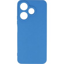 Özssay Redmi 13 4g Kılıf First Silikon - Mavi
