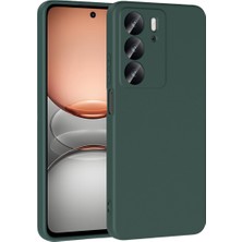 Özssay Realme C75 4g First Silikon - Koyu Yeşil