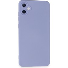 Özssay Galaxy A05 Kılıf Nano Içi Kadife Silikon - Lila