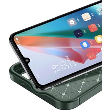 Özssay Realme 12 Lite Kılıf Auto Focus Karbon Kapak - Koyu Yeşil