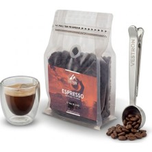 Vestron Etna Professional Caffe Blend Medium Roast %100 Arabica 500G |shot Bardak ve Kaşık