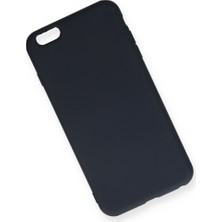 Özssay iPhone 6 Plus Kılıf Nano Içi Kadife Silikon - Lacivert