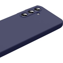 Özssay Galaxy A17 5g Nano Içi Kadife Silikon - Lacivert