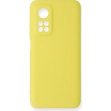Özssay Mi 10T Kılıf Nano Içi Kadife Silikon - Sarı