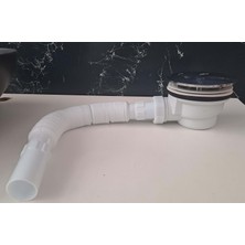 Leva House Krom Duş Trobleni 120 Lik Taslı Körüklü Ø 32 Lik Çıkışlı ( Aset )