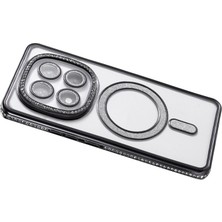 Özssay Redmi Note 14 Pro 4g Joke Simli Magneticsafe Kılıf - Siyah