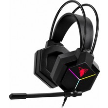 Blackbird Game Center Jedel Gaming GH-561 Rgb Işıklı Mikrofonlu Oyuncu Kulaklığı USB 50MM Sürücü