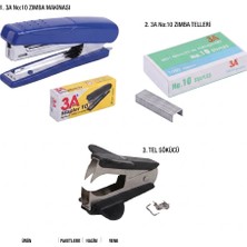 Ark 3A No.10 Zımba Makinesi, Zımba Teli ve Tel Sökücü Set