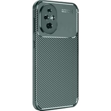 Özssay 200 Kılıf Auto Focus Karbon Kapak - Koyu Yeşil