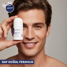 Quality Life Doğal Roll On Koltuk Altı Beyazlatıcı Terleme Ter Kokusu Önleyici Bitkisel Alkolsüz Deodorant