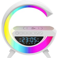 Mi7a LED Işıklı Kablosuz Şarj Özellikli Bluetooth Speaker