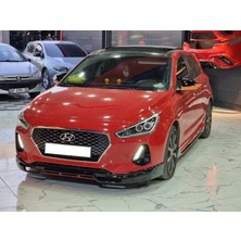 Tuning Vadisi Hyundai I30 Makyajlı Ön Ek Karlık Abs Plastik Mat Siyah 2017 ve Üzeri