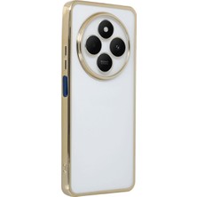 Özssay Redmi 14C Kılıf Razer Lensli Silikon - Gold