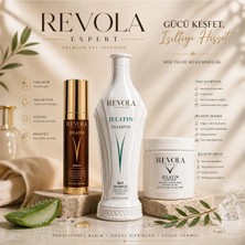 Revola Expert Revola Jelatin Keratin Bakım Şampuanı 500ML Jelatin Sprey 50C Jelatin Saç Maskesi 500ML Saç Bakım Seti