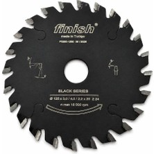 Finish Çizici Testeresi 125X3/4X20 Diş 24 Black Series